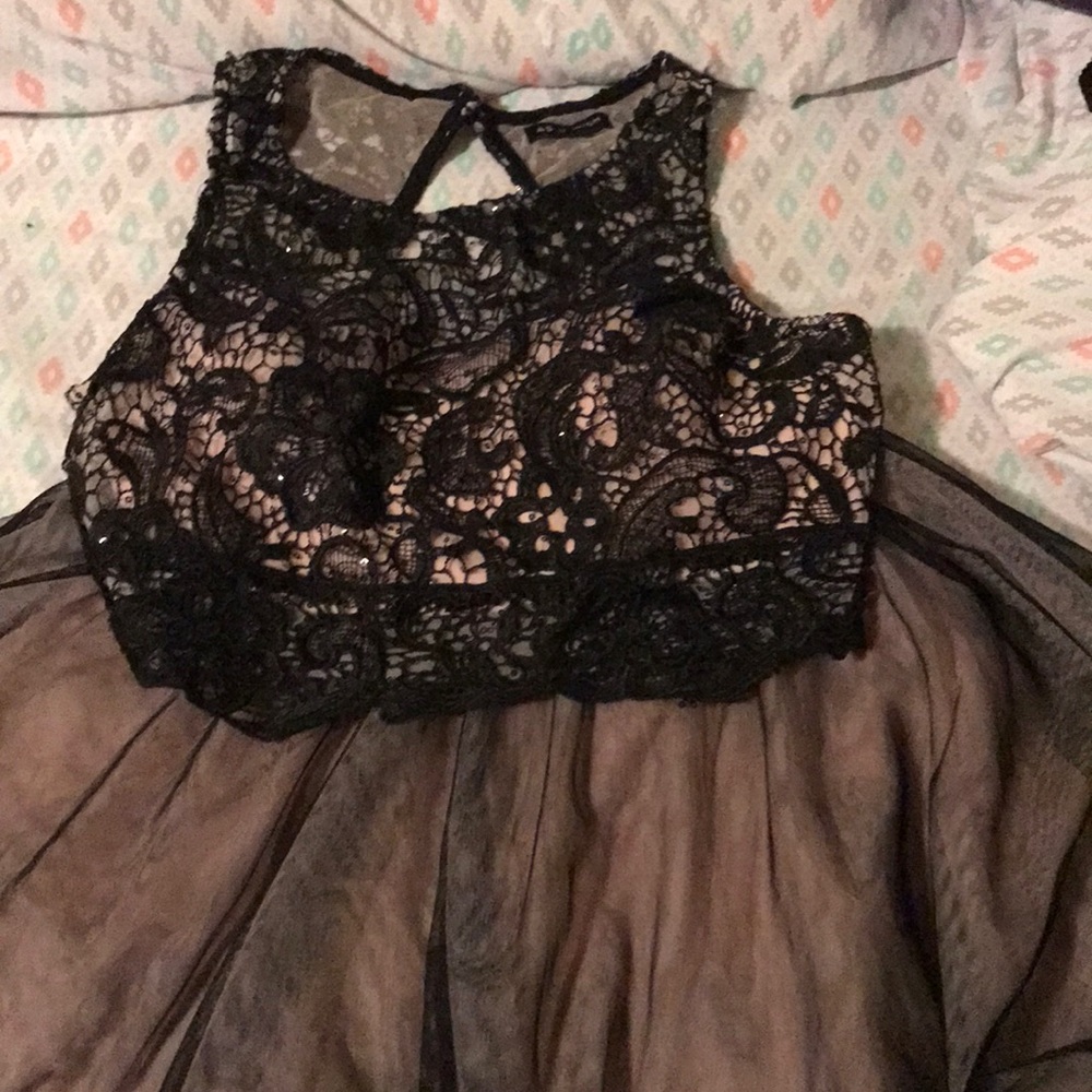 Two piece homecoming dress
